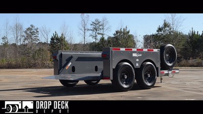 2019 Anderson HGL7610 Hydraulic Drop Deck Scissor Lift Trailer 6' x 10'