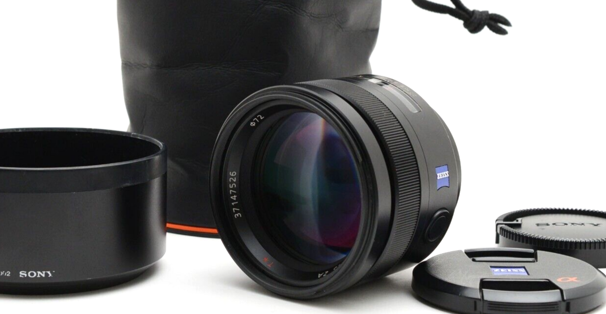 Sony Planar T 85Mm F1.4 Za Sal85F14Z Lens For A [Near Mint] #A0593