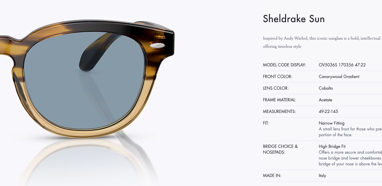 Pre-owned Oliver Peoples Keenan 51mm Polarized Sun In 362 Horn Ov5418su Msrp$532 Rarefind In Canarywood Cobalto