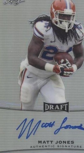 2015 Leaf Metal Draft Matt Jones #BA-MJ1