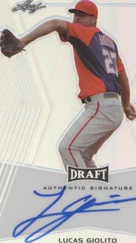 2014 Leaf Metal Draft - Lucas Giolito #BA-LG1