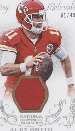 2013 Panini National Treasures Alex Smith #58