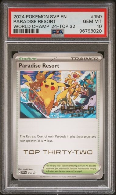 2024 Pokemon World Championships TOP THIRTY-TWO Paradise