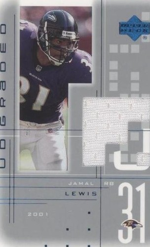 2001 UD Graded Jamal Lewis #JL