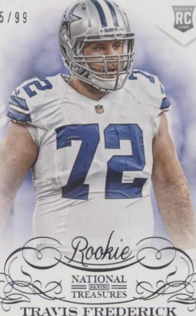 2013 Panini National Treasures Travis Frederick #198