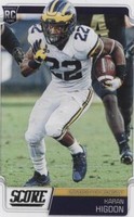 2019 Score Karan Higdon #341