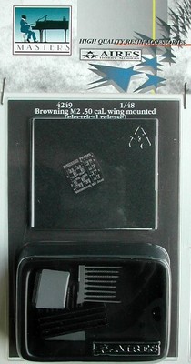 Aires 1/48 Browning M2 .50 Calibre Wing Mounted Machine Gun 4249
