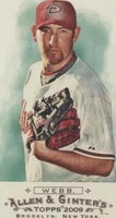 2009 Topps Allen & Ginter's - Brandon Webb #221