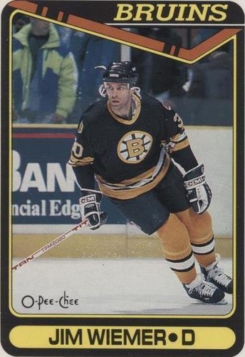 1990-91 O-Pee-Chee - Jim Wiemer #439