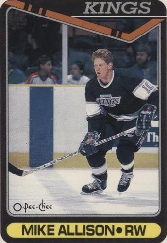 1990-91 O-Pee-Chee - Mike Allison #417