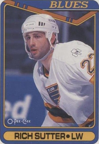 1990-91 O-Pee-Chee - Rich Sutter #405