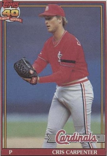 1991 Topps - Cris Carpenter #518