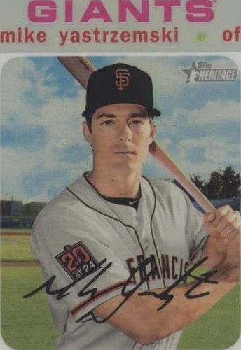 2020 Topps Heritage - Mike Yastrzemski #THC-426