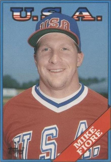 1988 Topps Traded - Mike Fiore #38T