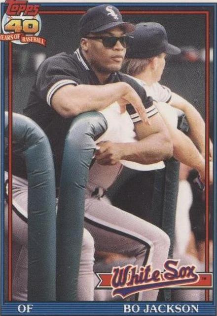 1991 Topps Traded - Bo Jackson #58T