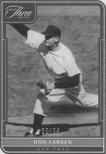 2022 Panini Three and Two - Don Larsen #3