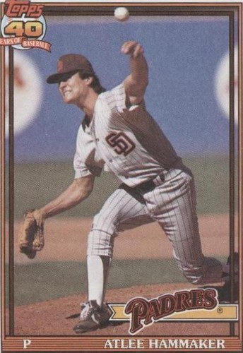 1991 Topps - Atlee Hammaker #34