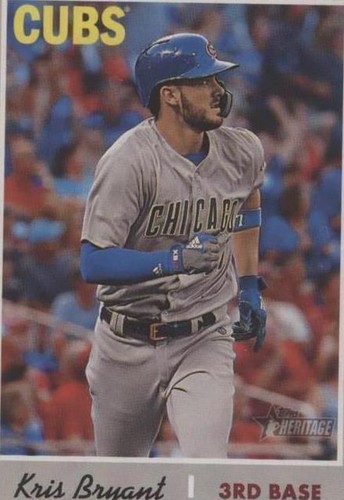 2019 Topps Heritage - Kris Bryant #404