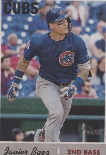 2019 Topps Heritage - Javier Báez #440