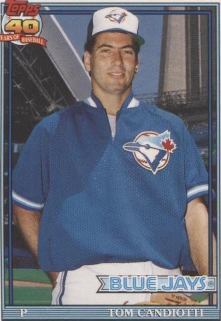 1991 Topps Traded - Tom Candiotti #18T