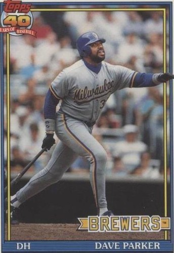 1991 O-Pee-Chee - Dave Parker #235