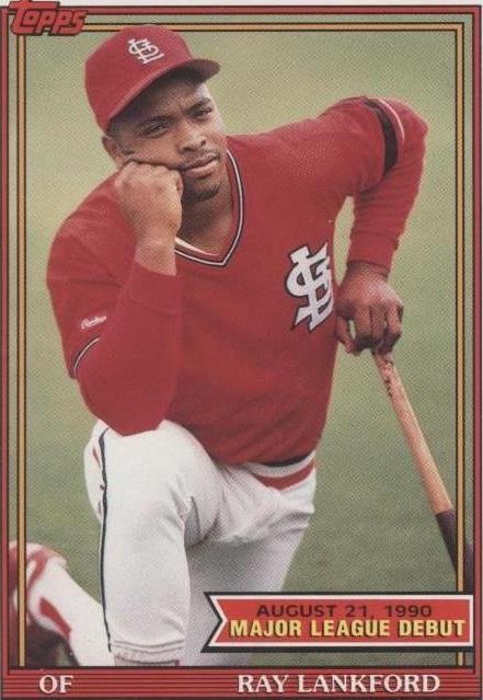 Ray Lankford St. Louis Cardinals Baseball Sports Trading Ray Lankford St. Louis Cardinals Baseball Sports Trading