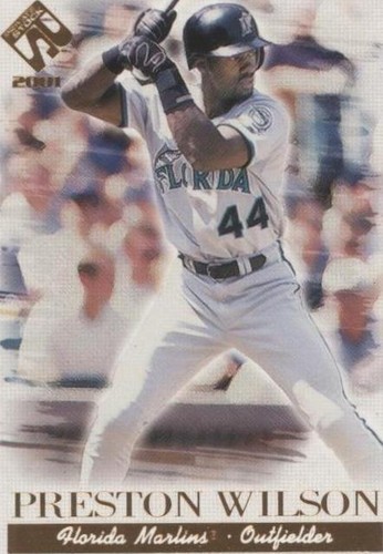 2001 Pacific Private Stock - Preston Wilson #49