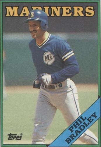 1988 Topps - Phil Bradley #55