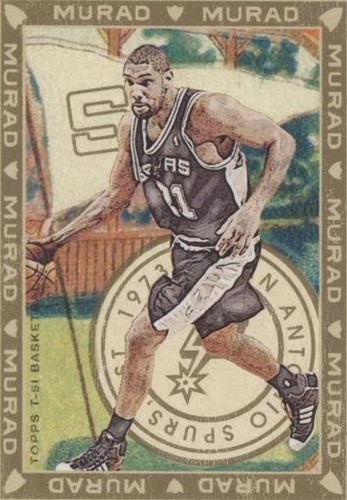 2008-09 Topps T-51 Murad - Tim Duncan #215