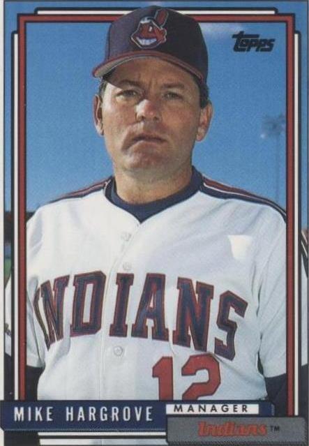 1992 Topps - Mike Hargrove #609