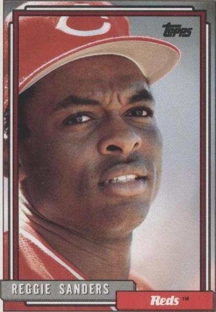 Topps 1992 - Reggie Sanders #283
