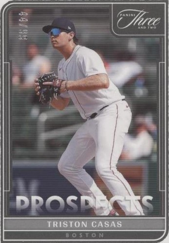 2022 Panini Three and Two - Triston Casas #P-4