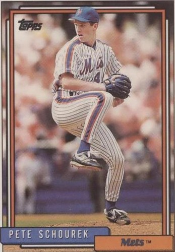 1992 Topps - Pete Schourek #287