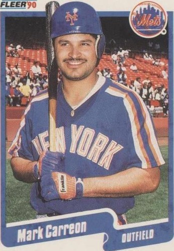 1990 Fleer - Mark Carreon #198