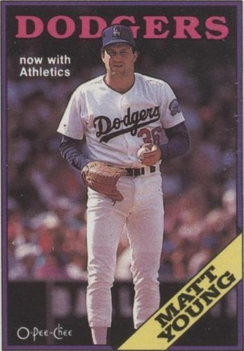 1988 O-Pee-Chee - Matt Young #367
