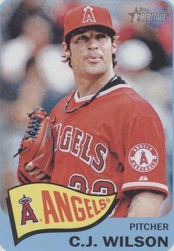 2014 Topps Heritage - C.J. Wilson #92