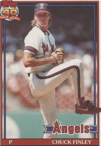 1991 O-Pee-Chee - Chuck Finley #505