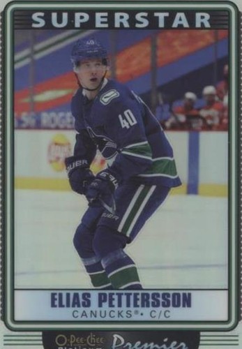 2021-22 O-Pee-Chee Platinum - Elias Pettersson #OP30