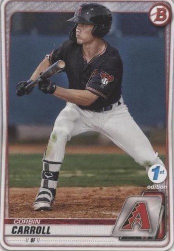 BRANDON PFAADT 2020 1st BOWMAN DRAFT BD-171 DIAMONDBACKS (FIRST