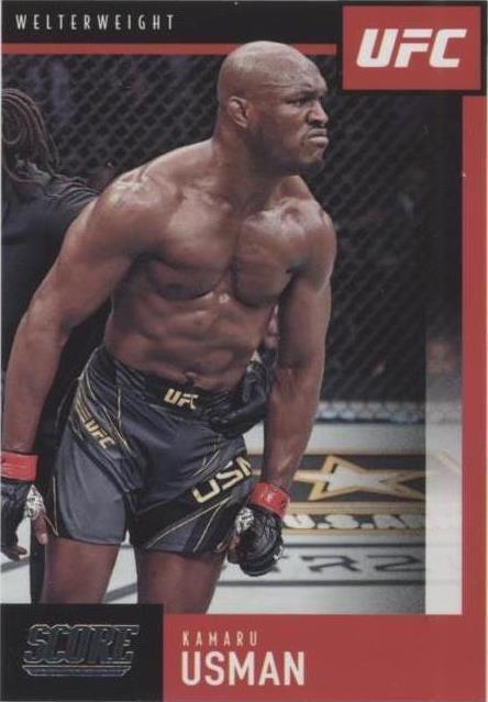 2021 Panini Chronicles UFC - Kamaru Usman #93