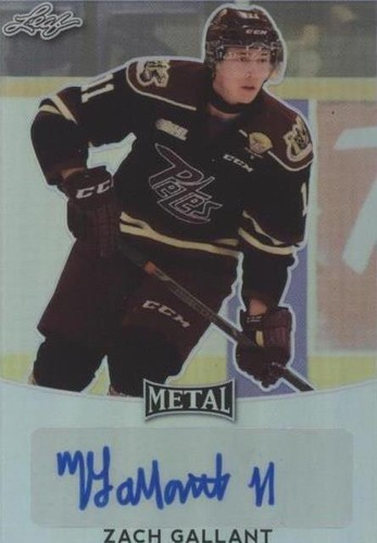 2016-17 Leaf Metal - Zach Gallant #BA-ZG1