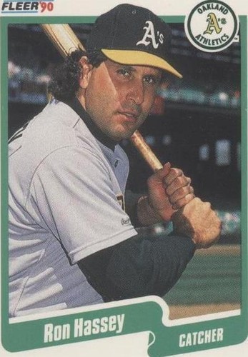 1990 Fleer - Ron Hassey #8