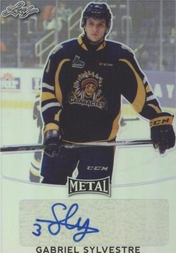 2016-17 Leaf Metal - Gabriel Sylvestre #BA-GS1