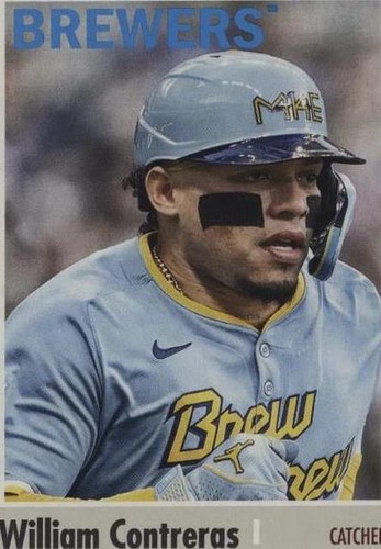 ゲームセンター・ゲームカード WILLIAM CONTRERAS William Contreras, Milwaukee Brewers, 2024 Topps Archives