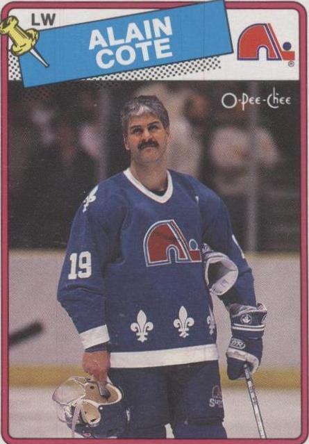 1988-89 O-Pee-Chee - Alain Cote #205