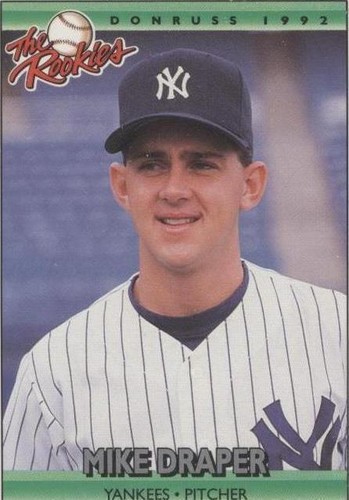 1992 Donruss The Rookies - Mike Draper #34
