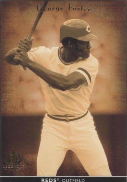 2002 SP Legendary Cuts - George Foster #29