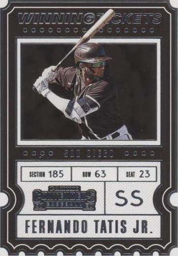 2020 Panini Contenders - Fernando Tatís Jr. #WT-15