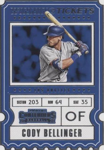 2020 Panini Contenders - Cody Bellinger #WT-9