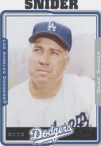 2005 Topps Retired Signature Edition - Duke Snider #56